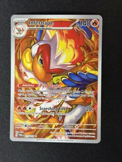 Pokemon Cards Infernape 173/167 Illustration Rare Twilight Masquerade - (NM) - Image 1