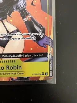 Nico Robin ST29-009 V.2 One Piece Card Game Starter Deck 29 ALT ART Englisch - Image 2