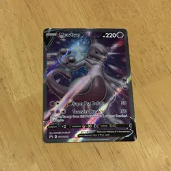 pokemon tcg Mewtwo v SWSH229 Holo Promo Card Sword & Shield Sealed NOT SEALED - Image 1