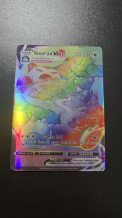Snorlax VMAX - 206/202 - Pokemon Sword & Shield Base Set Secret Rare Card NM - Image 1
