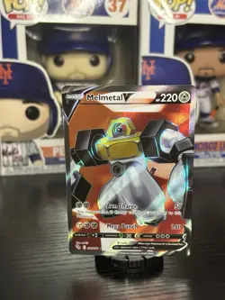 Melmetal V #075/078 - Pokemon Go - Full Art Ultra Rare Card - Image 1
