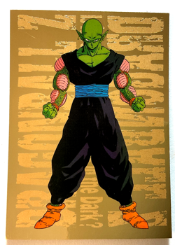 1999 Dragon Ball Z Artbox JPP/Amada Card Piccolo Gold Foil MP #G-7 - Image 1