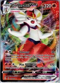 Cinderace VMAX 019/072 Shining Fates - Pokemon Card - NM - Image 1