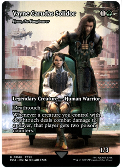 Vayne Carudas Solidor - Fynn, the Fangbearer (Showcase) 0046 - Final Fantasy MTG - Image 1