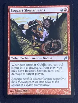 1x Boggart Shenanigans (155) Lorwyn LP MTG Magic the Gathering x1 MKE - Image 1