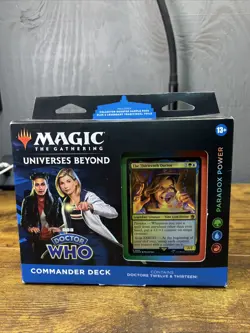 Magic The Gathering Doctor Who Commander Deck Paradox Power New 195166228815 - Image 1