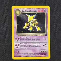 Dark Alakazam 1/82 Pokemon Team Rocket Holo Rare Card - LP - Image 2