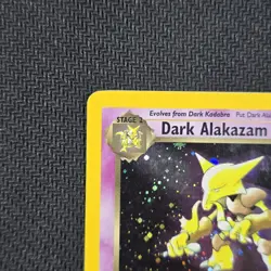 Dark Alakazam 1/82 Pokemon Team Rocket Holo Rare Card - LP - Image 5
