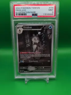 2024 Pokemon S&V Twilight Masquerade Froslass Illustration Rare PSA 9 Mint #174 - Image 1