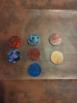 Pokemon Offical TCG Coins - Image 1