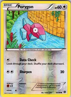Porygon 64/98 XY - Ancient Origins Pokemon TCG LP - Image 1