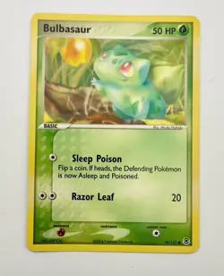 Bulbasaur 54/112 Firered Leafgreen Non Holo MINT 2004 Pokemon TCG - Image 1