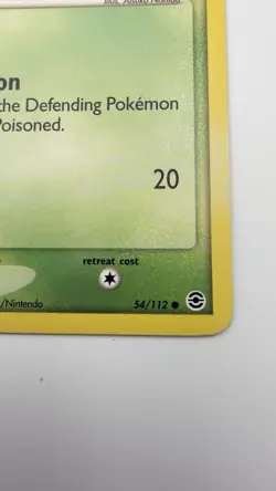 Bulbasaur 54/112 Firered Leafgreen Non Holo MINT 2004 Pokemon TCG - Image 3