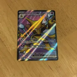 pokemon tcg Alakazam ex 188/165 Sv: Scarlet & Violet 151 full art holo - Image 1