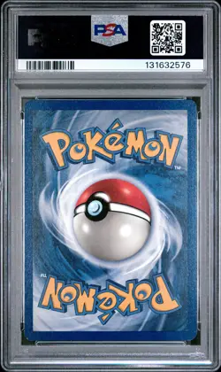 1999 POKEMON FOSSIL 1ST ED #45 WEEZING PSA 8 - Image 2