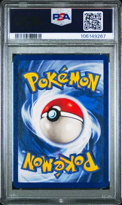 1999 POKEMON GAME 1ST ED-YELLOW CHEEKS #58 PIKACHU PSA 8 - Image 2