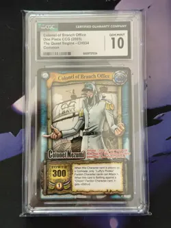 Colonel Of Branch Office CH034 One Piece The Quest Begins CGC 10 - Image 1