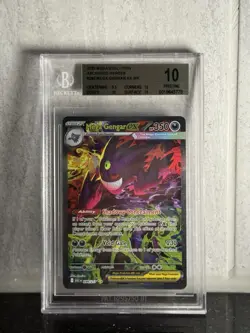 Pokemon Mega Gengar EX Pristine 10 Beckett 2026 Ascended Heroes 284/217 - Image 1