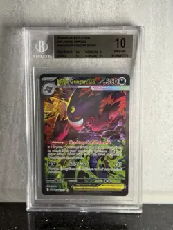 Pokemon Mega Gengar EX Pristine 10 Beckett 2026 Ascended Heroes 284/217 - Image 2