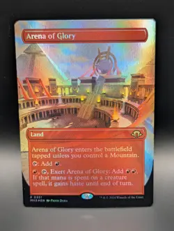 MTG - Arena of Glory - FOIL - Land R - MH3 351 - Rare - NM - Image 1