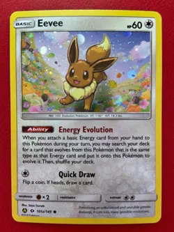 Eevee - 101a/149 - Alternate Art Holo Black Star Promo - Pokemon Card - NM/LP - Image 1