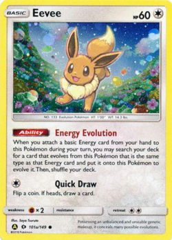 Eevee - 101a/149 - Alternate Art Holo Black Star Promo - Pokemon Card - NM/LP - Image 3
