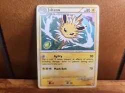 Jolteon Call of Legends Pokemon TCG Uncommon Card 45/95 - Image 1