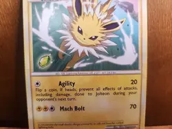 Jolteon Call of Legends Pokemon TCG Uncommon Card 45/95 - Image 3