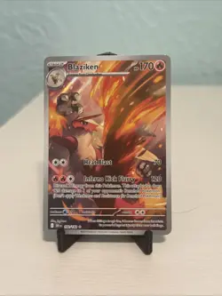Pokemon TCG Blaziken Destined Rivals Illustration Rare 192/182 NM Card - Image 1