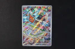 Rotom 197/182 Holo Shiny Pokemon TCG Card Destined Rivals 2025 NEAR MINT - Image 3