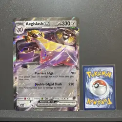 Pokemon TCG Aegislash EX 135/182 Oversized Jumbo Card - Image 1