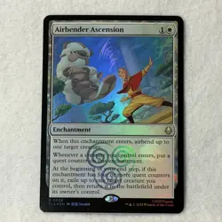 Airbender Ascension - (Foil) ATLA MTG Avatar NM NP MAGIC - Image 1