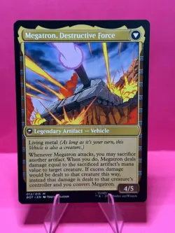 Megatron, Tyrant – BOT – Transformers – Mythic – NM – MTG - Image 2