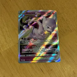 Pokemon TCG Mewtwo VSTAR Holo Ultra Rare Card 031/078 POKEMON GO - Image 1