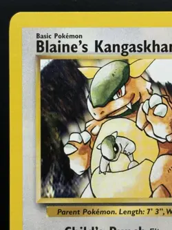 Pokemon TCG Blaine's Kangaskhan 36/132 Gym Heroes Uncommon Card - Image 3