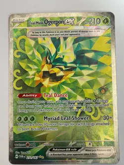 Teal Mask Ogerpon ex SIR - 211/167 - Pokemon Twilight Masquerade - Image 1