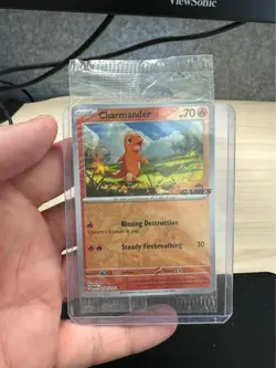 Charmander #4/165 - 151 EB GAMES Stamp Promo Pokemon TCG - SEALED - Image 1
