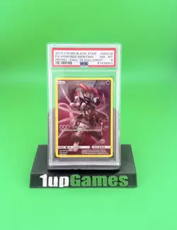 PSA 8 Armored Mewtwo 2019 Pokemon Black Star Promo SM228 Collectors Chest - Image 1