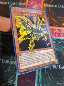 Yu-Gi-Oh! The Winged Dragon of Ra (Alternate Art) MP19-EN009 Prismatic Secret NM - Image 2
