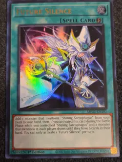 x1 Future Silence - MP25-EN193 - Ultra Rare - 1st Edition Yu-Gi-Oh! M/NM - Image 1