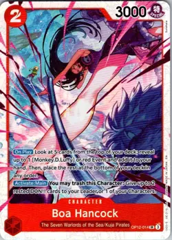 One Piece | Legacy of the Master | Boa Hancock | SR | OP12-014 | NM - Image 1