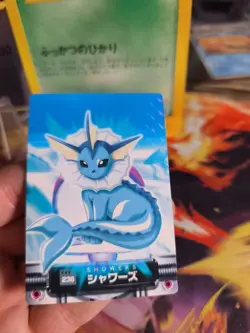 Pokemon Karte Card Aquana Vaporeon Zukan 2004 Firered Ex Prism Holo japanese NM - Image 4