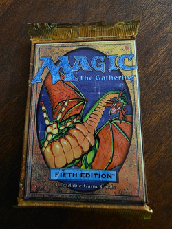 Magic the Gathering Fifth Edition 15 Card Booster Pack New SEALED - Image 1