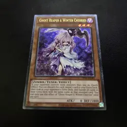 Ghost Reaper & Winter Cherries OP20-EN001 Ultimate Rare Yugioh Card Mint - Image 1