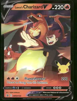 Lance's Charizard V - Promo SWSH: Sword & Shield Promo Cards SWSH133 NM - Image 1