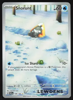 Snorunt - 188/182 - Illustration Rare - Paradox Rift - Pokemon Card - Image 1
