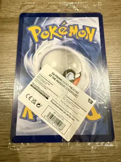 Pokemon x Natural History Museum Pikachu Jumbo Promo Card - Image 2