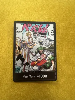 Don!! Your Turn +1000 Card OP06 One Piece Wings of the Captain English NM - Image 1