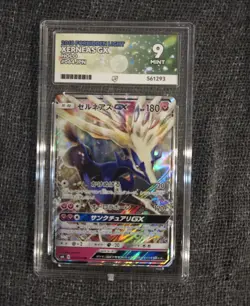 Pokemon Xerneas ACE MINT 9 2018 Japanese SM6 Forbidden Light GX Card 106/094 - Image 1