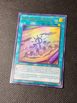 Yugioh Asian English CR09-AE084 Mitsurugi Ritual Ultra Rare Card - Image 2